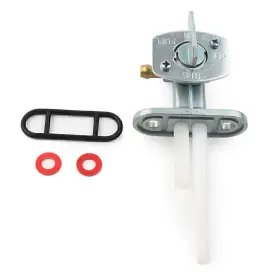 1880club 550725123749 Fuel Petcock Valve Switch Assembly For Kawasaki Bayou 220 Klf220 Klf300 Klf400 #2