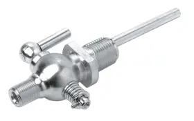 6302 Aaok Left Gas Tank Inch Zink Petcock For 1936 - 1939 Harley Knuckle Ul Servi-car