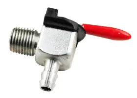 6303-m Aaok 1/4 Inch Npt Mini Fuel Valve Petcock For Harley And Custom Motorcycle Gas Tanks #2