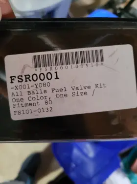 Fs101-0132 All Balls Fs1010132 Racing - Fuel Valve Kit #3