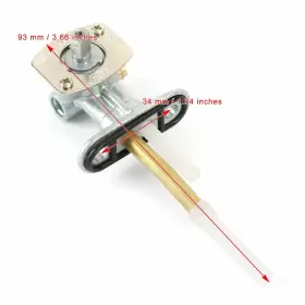 M552-a053 Areyourshop Fuel Valve Petcock Fit For Arctic Cat 250 300 400 454 500 2x4 4x4 0470-344 #3 #3