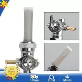 M552-a074 Areyourshop Fuel Valve Petcock Left Outlet Fit For Sportster Big Twin 1975-up 13/16 Inch