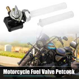 61338-94d Automall Tech 734301093439 Motorbike Fuel Valve Petcock For Harley Fxst Flst Fxd Flt 1995-2001