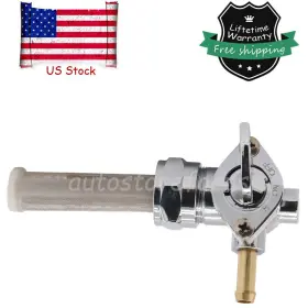 Autostorefocus 641376147694 New Fuel Valve Petcock Fits For Dyna Electra Road Glide Fatbob Fatboy Lo Carbman
