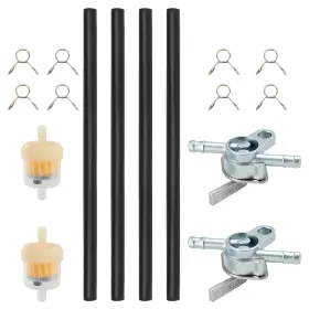 Azcarbro 710050368844 2pcs For 50cc 70cc 90cc 110cc 125cc Chinese Mopeds Shut Off Valve Petcock Switch