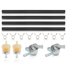 Azcarbro 710414090237 2x Shut Off Valve Petcock Switch For 50cc 70cc 90cc 110cc 125cc Chinese Scooter