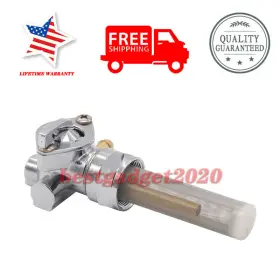 Bestgadget2020 072241501976 Fuel Valve Petcock For Dyna Electra Road Glide Fatbob Fatboy Lo Carbman Gas Tank