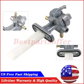 Bestpartsoffer 633042258063 Fuel Cock Valve Petcock Fit Yamaha Rd350lc Rd400 1974-1975-76-78 1a0-24500-02-00