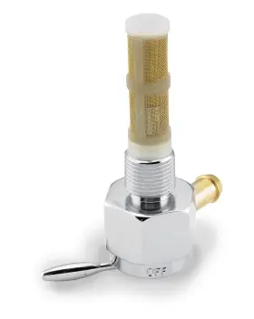 022610 Bikers Choice Early Style Petcock Straight Outlet Hex Right Spigot 22610