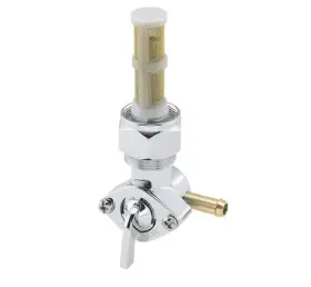 Bikers Choice Hwjrnvcf17 Bc Late Style Petcock Straight Rt Spigot Mesh Filter Harley Sportster 883 86-06