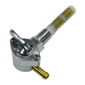 Bpd-35-0396 Billet Proof Designs 1/4 Inch Petcock With 90 Degree Elbow - Chrome For Use Id Fuel Hose