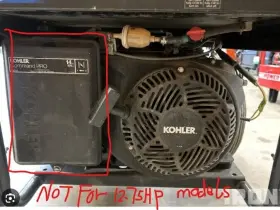 907664 Bmp 327948674033 Air Filter Box Housing For Miller Bluestar 185 Welder Generator #2