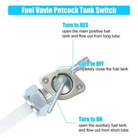 Carpopart 724117716066 Motorcycle Fuel Valve Petcock Gas Tank Switch For Honda Z50r 1979-1989 #3