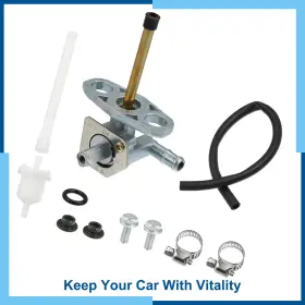 Carpopart 766549220254 Pack 1 Atv Fuel Gas Petcock Valve Switch Kit For Honda Rancher 350 Trx350