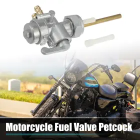 Carpopart 781913584237 Motorcycle Fuel Valve Petcock With Male Thread For Kawasaki H1 Iii 1969-1975