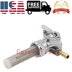 Carprofixer 072241512521 Motorcycle Fuel Cock Valve Petcock For Dyna Electra Road Glide Fatbob Lo Carbman