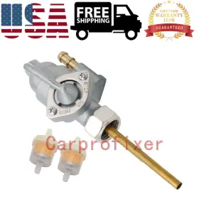 16950-292-000 Carprofixer 887878476386 Fuel Valve Petcock Fits Honda Cb450 Super Sport Sl350 Motosport Cl450 Scrambler