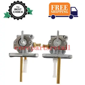 447-24510-02-00 Corepartsretail 686558682631 Lt And Rt Side 2pcs Fuel Valve Petcock For 1970-1971 Yamaha Xs1650