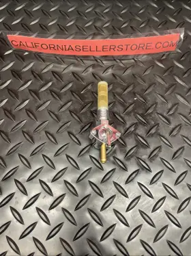 105-0029 Custom Chrome Moto Iron Straight Spigot 3/8 Inch Npt Male Fuel Valve Petcock #0738