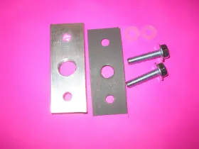 34446 Custommotopro Kz650 Kz750 Kz650sr Sr Gpz750 Gpz Kz 650 750 Petcock Adapter Plate 44mm 1/4 Npt