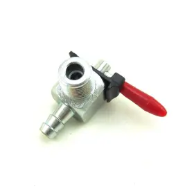 000183 Damineding Mini Petcock Fuel Valve 90 Degree 1/4 Npt X Inch Barb For #3