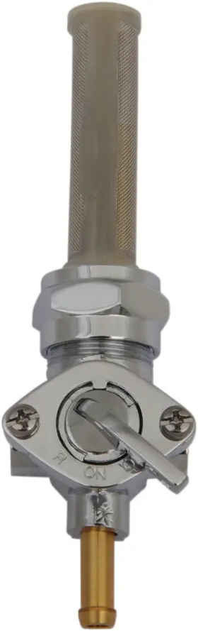 03-0040-bc331 Drag Specialties - Fuel Petcock Downward Chrome 22 Mm
