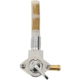 0705-0201 Drag Specialties Chrome 90 Degree 1/4 Inch Npt Petcock