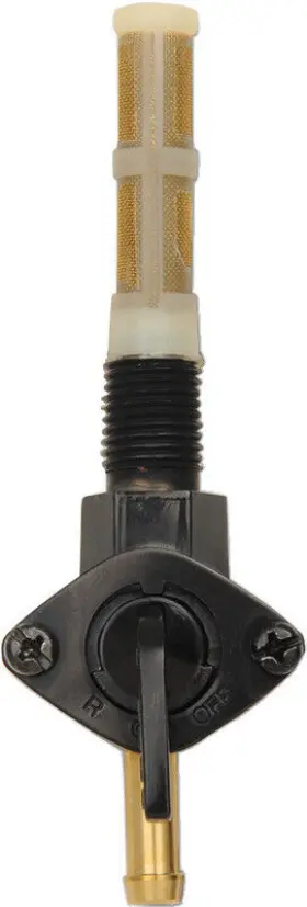 0705-0304 Drag Specialties Petcock - Black 1/4 Inch Npt Downward