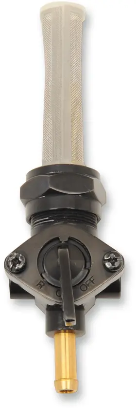 0705-0306 Drag Specialties Fuel Petcock 22mm Black Down
