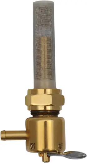 0705-0310 Drag Specialties Bronze Fuel Petcock - Down Facing Outlet