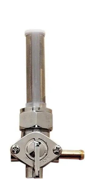139567 Drag Specialties Ds Original-style Fuel Petcock Side Outlet Chrome Harley Davidson #139567