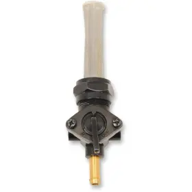 Xf-2-0705-0306 Drag Specialties 0705-0306 Gloss Black Petcock - Straight Spigot