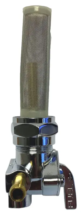 07-67161 Emgo Gas Fuel Valve Shut Off Petcock 90 Left For Harley Softail Dyna Electra Glide #2