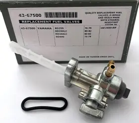 1a0-24500-00p Emgo 18-65967 Yamaha Rd250 Rd250lc Rd350lc Rd400 Kl Supply Replacement Petcock