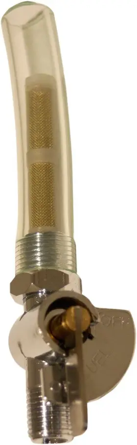 43-67182 Emgo 1/4 Inch British-style Fuel Petcock With Indicator