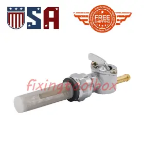 Fixingtoolbox 659808623630 3/8 Inch Npt Fuel Switch Valve Petcock For 1958-1964 Harley-davidson Sportster Xlrtt