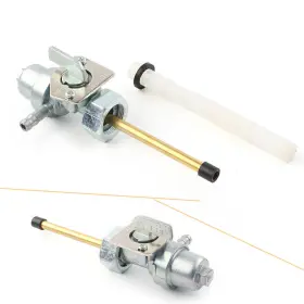 Flashbuyeasyusa 550746391004 Fuel Gas Petcock Valve Switch Aluminum Fit Honda Trx 250 300 Trx300 Fourtrax