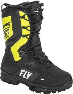 Fly Racing 361-97310-1155-0 Marker Boot Adult 10 Black Gray Hi Viz