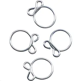Fs00045 Fuel Star Hose Clamp Refill Kit - 13.5mm Wire Silver