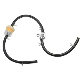 Gonfren Gf-ymxbk-1 Gas Fuel Oil Filter Clamps Kits Hose Inline 17.7 Inches Black