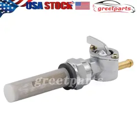 Greetparts 606278351228 3/8 Inch Npt For Harley Electra Glide Sportster Viton Gas Fuel Valve Petcock Gasket