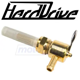022681 Harddrive Brass Petcock For Body Gas Tanks And Accessories Fuel Op