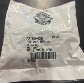 62125-55bc Harley-davidson Nos Oem Petcock Fuel Valve Body 2002-2006 Xl 1200 883 With Vacuum