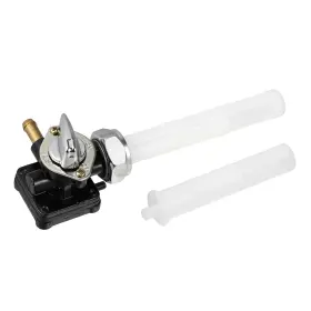 Uu000698f230830 Hihaha Motorcycle Fuel Valve Petcock With Male Thread For Harley Fxst Flst Fxd Flt 1