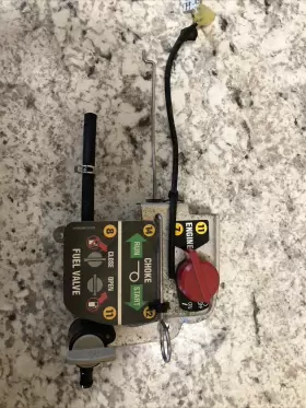 16581-z8d-000 Honda Oem Genuine Gcv190 Control Base On-off Switch Choke Fuel Valve Petcock #2