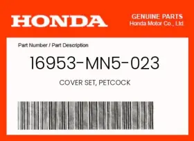 16953-mn5-023 Honda Genuine Cover Set Petcock -