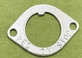 16961-298-000 Honda New Genuine Petcock Plate Cb350 Cb450 Cl175 Cl350 Cl450 #2