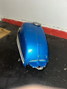 17500-108-770ff Honda Nos Cl100 Blue Fuel Tank Cl 100 Petrol Gas #3 17500-108-770ff Honda Nos Cl100 Blue Fuel Tank Cl 100 Petrol Gas #3