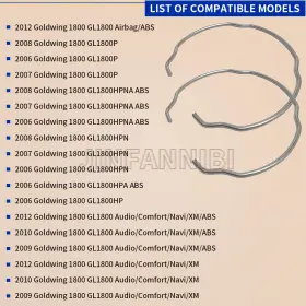 5149-mca-003 Jinfannibi Fork Bushing And Seal Rebuild Kit For Honda Goldwing 1800 Gl1800 2001 2002- 2012 #3