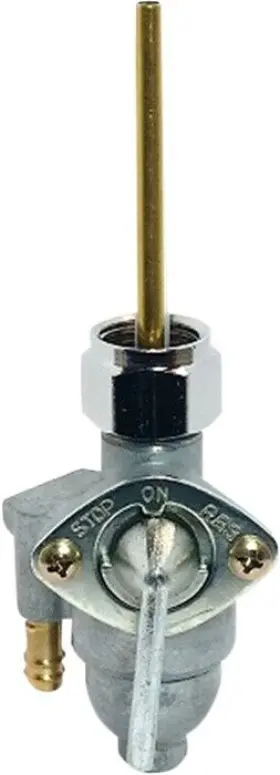 57-1001 K&s Technologies Fuel Petcock Assembly 3/8 Inch Npt Silver Honda Scrambler/cb450/cb350/cb360